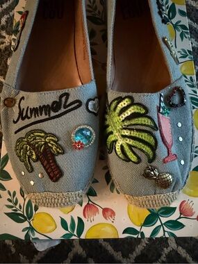 BiBILou Summer Espadrille Flat- Size 41 (US Women’s 10)